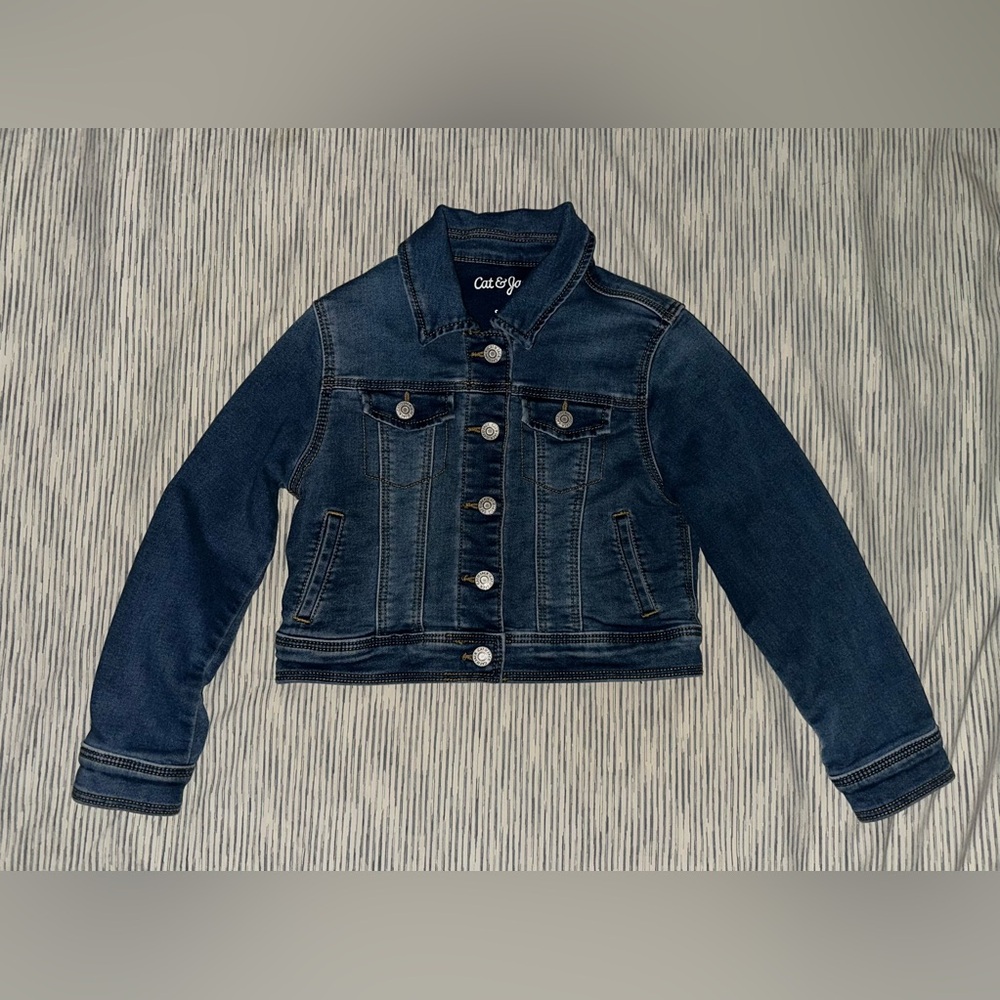 CAT & JACK Blue Denim Jacket